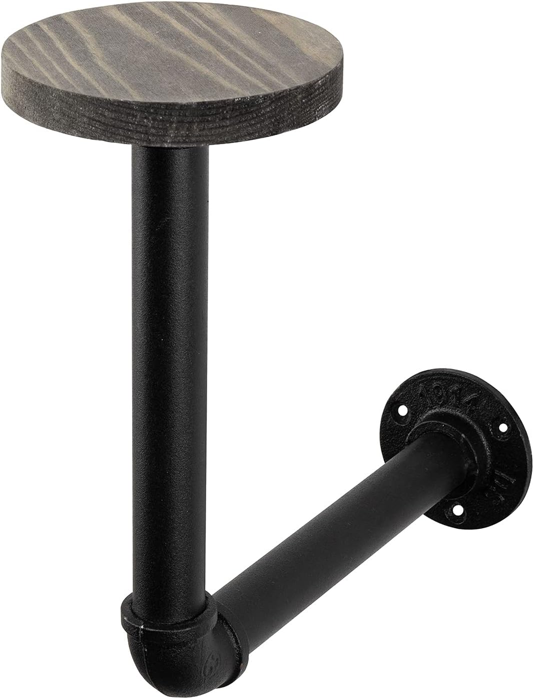 Rustic Brown Wood Hat Rack for Wall D9013