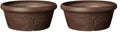 Terra Cotta Color 10-inch Shallow Bulb Pan Planter Dish H3374