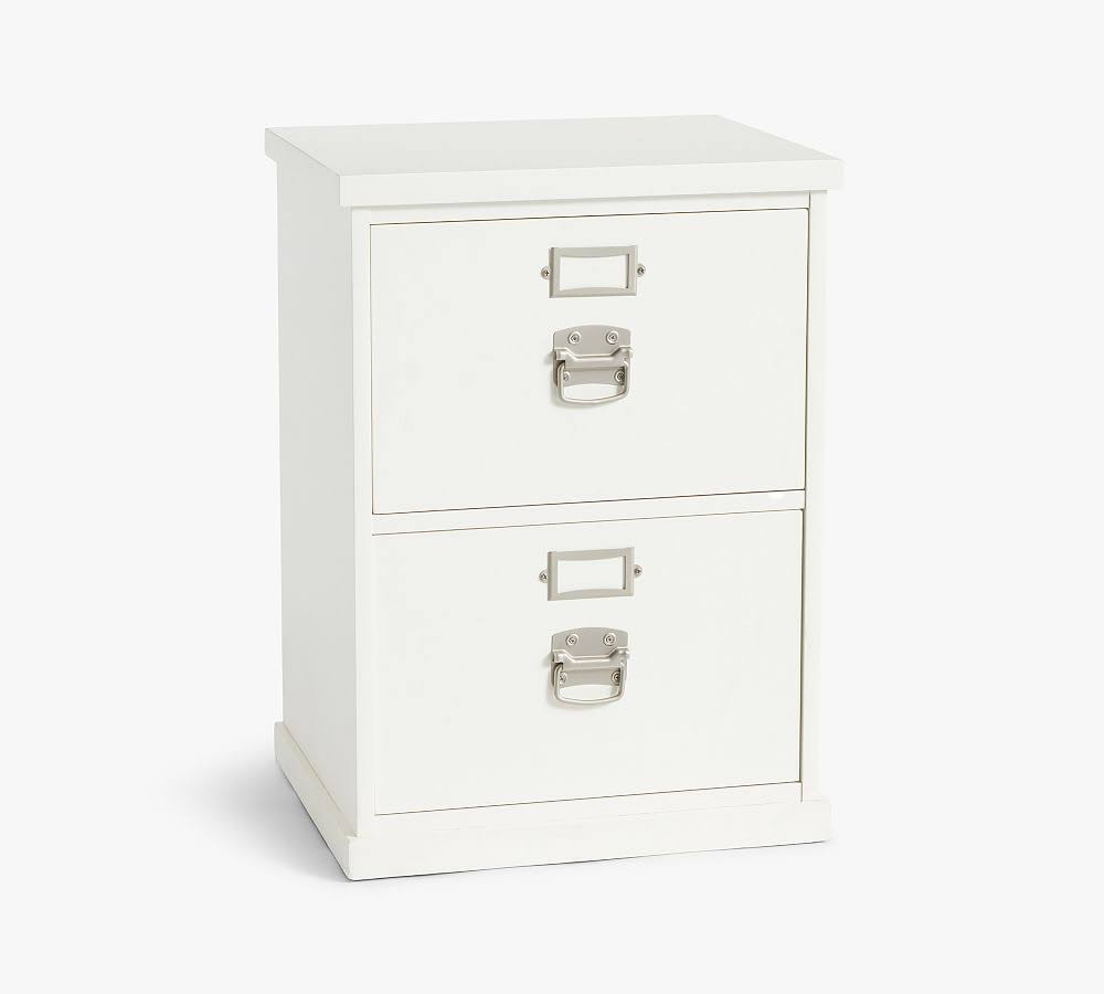 Antique White 2-Drawer File Cabinet T89284