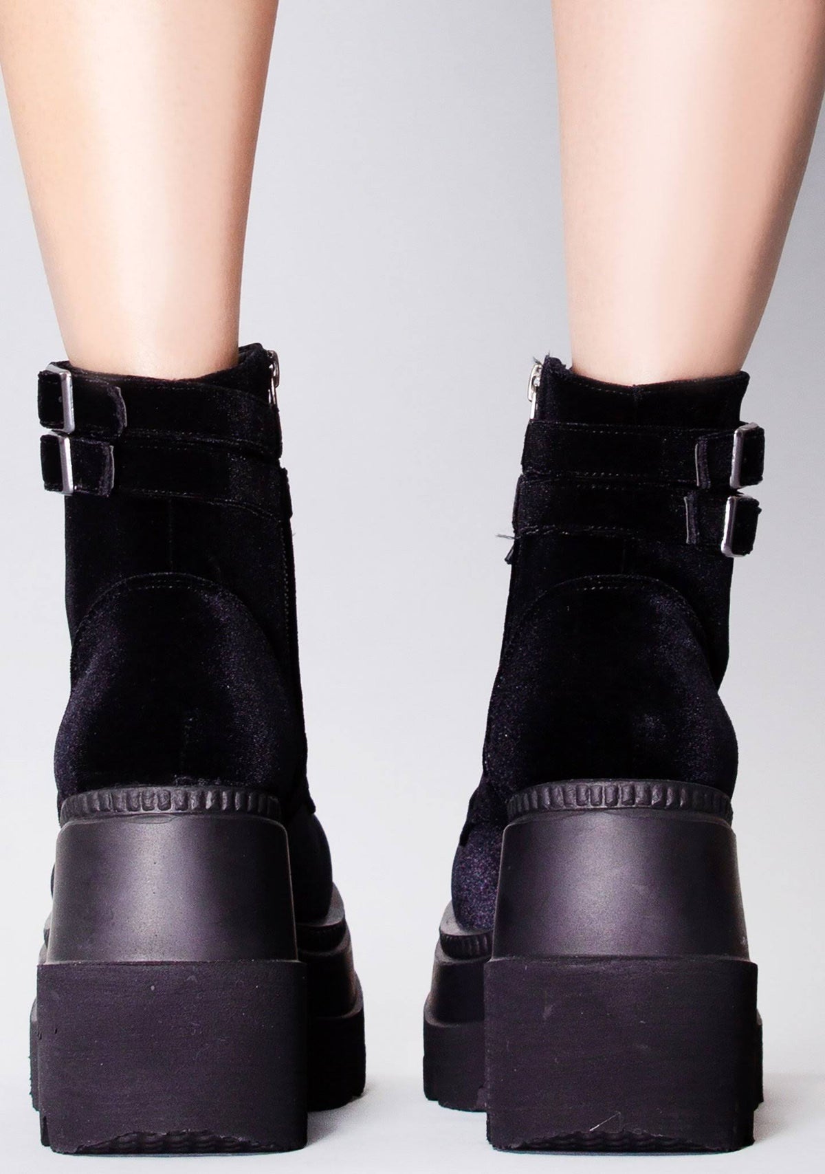 Black Velvet Shoes A970