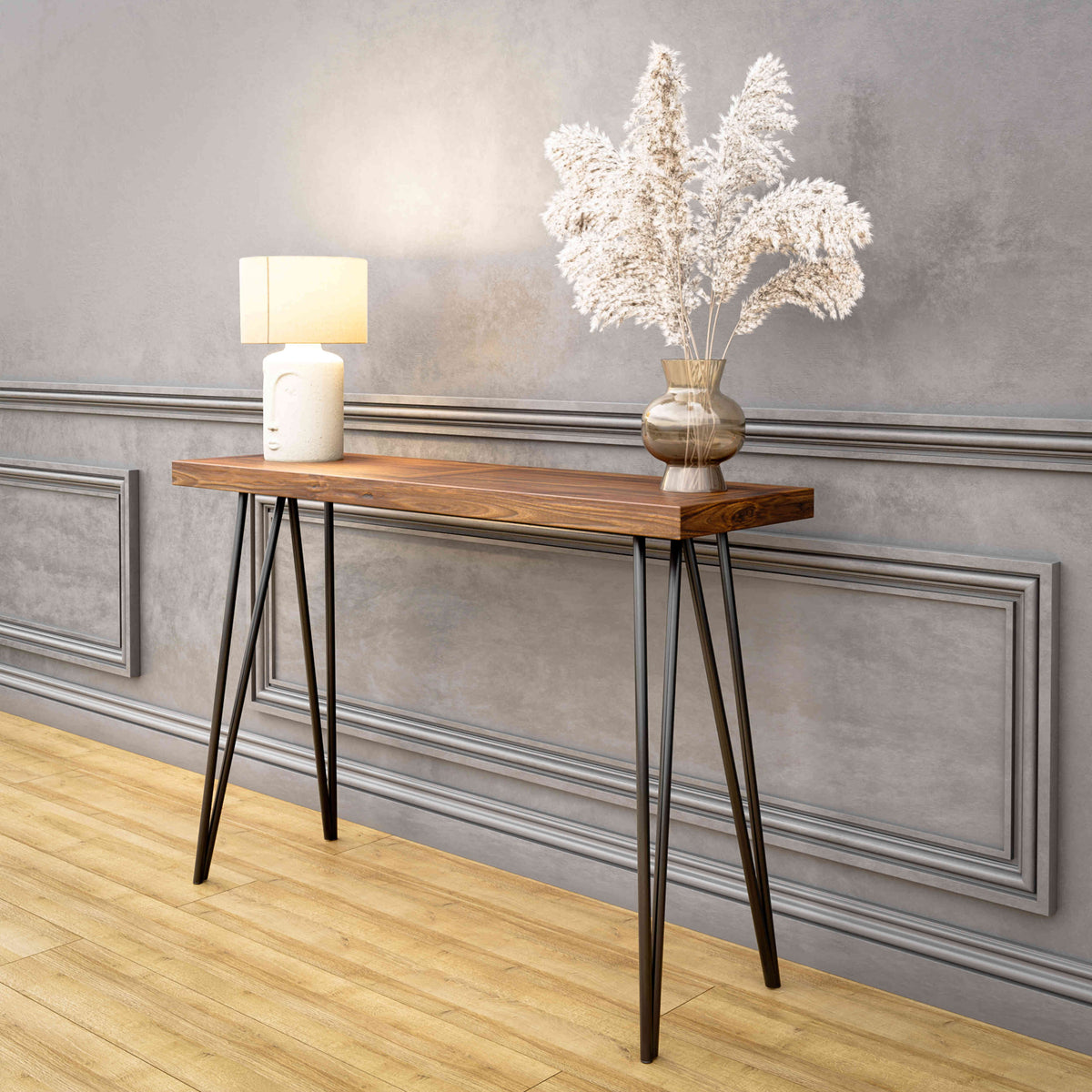 Console Table with Hairpin Legs W767708