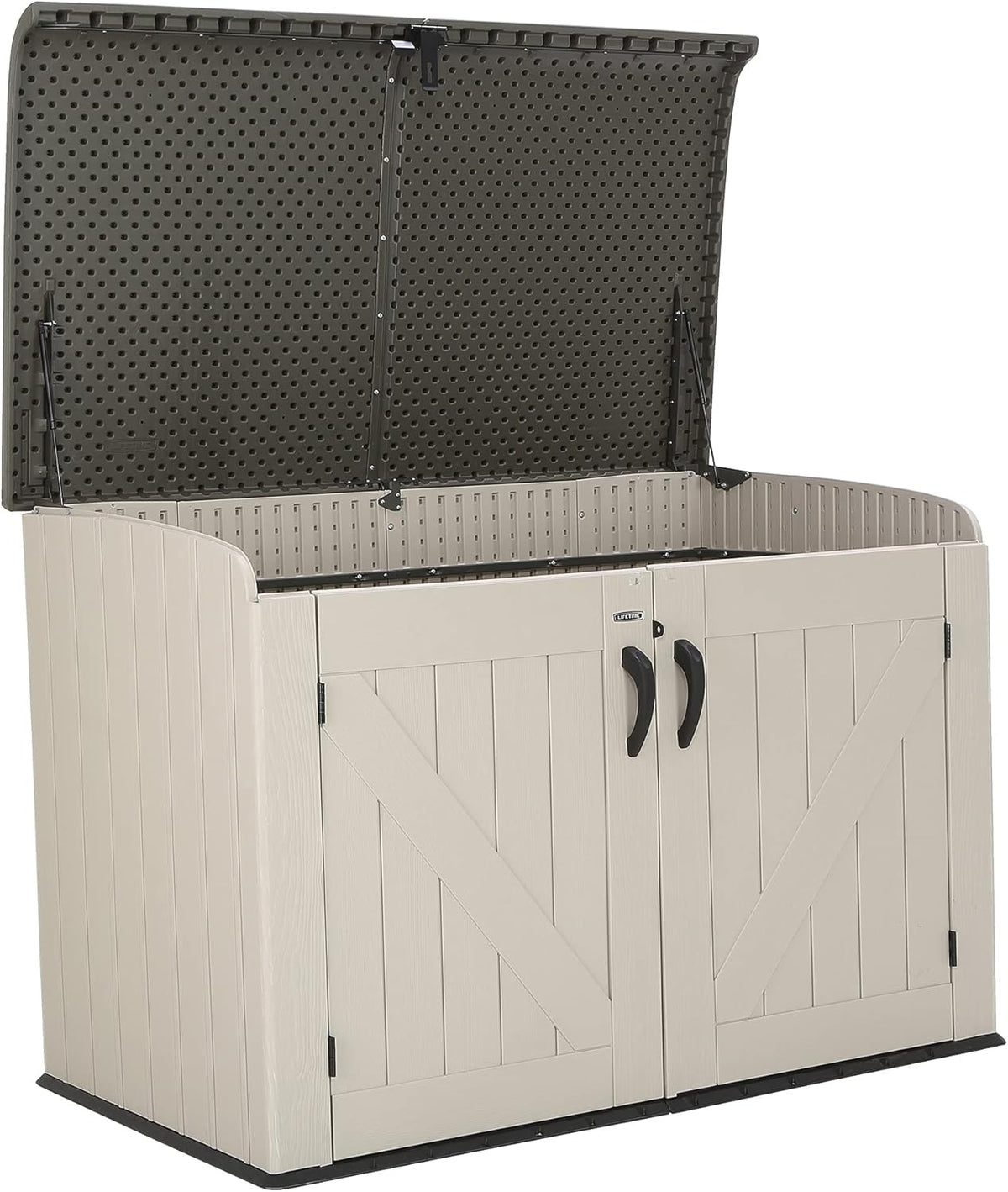 Tan Horizontal Storage Box O843