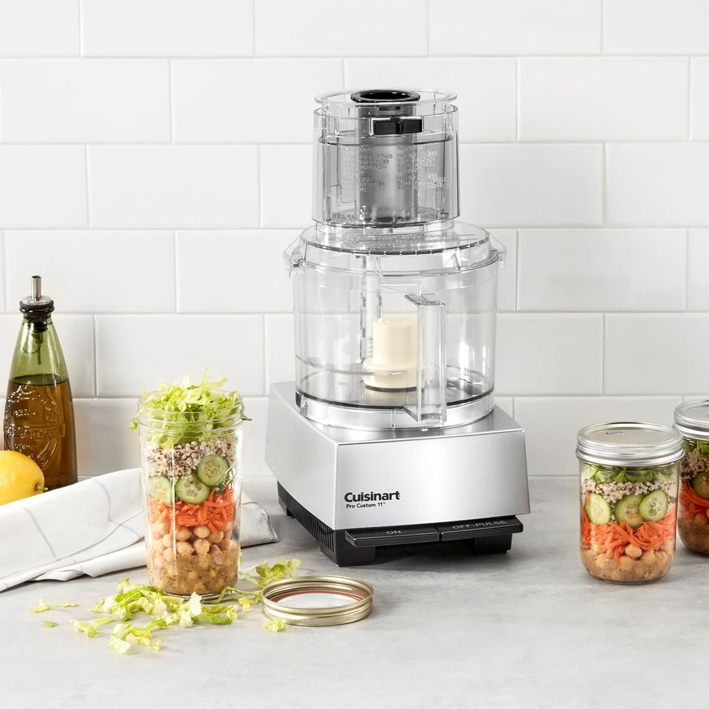 11 Cup Brushed Chrome Food Processor N8185