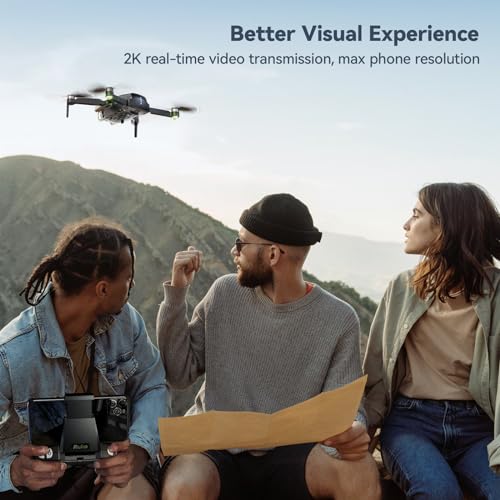 F11MINI Drone with Camera 4K, Under 249g, 60 Mins Flight with 2 batteries, 5GHz Transmission, GPS Auto Return, Brushless Motor, Foldable and Lightweight, FPV Quadcopter W17788