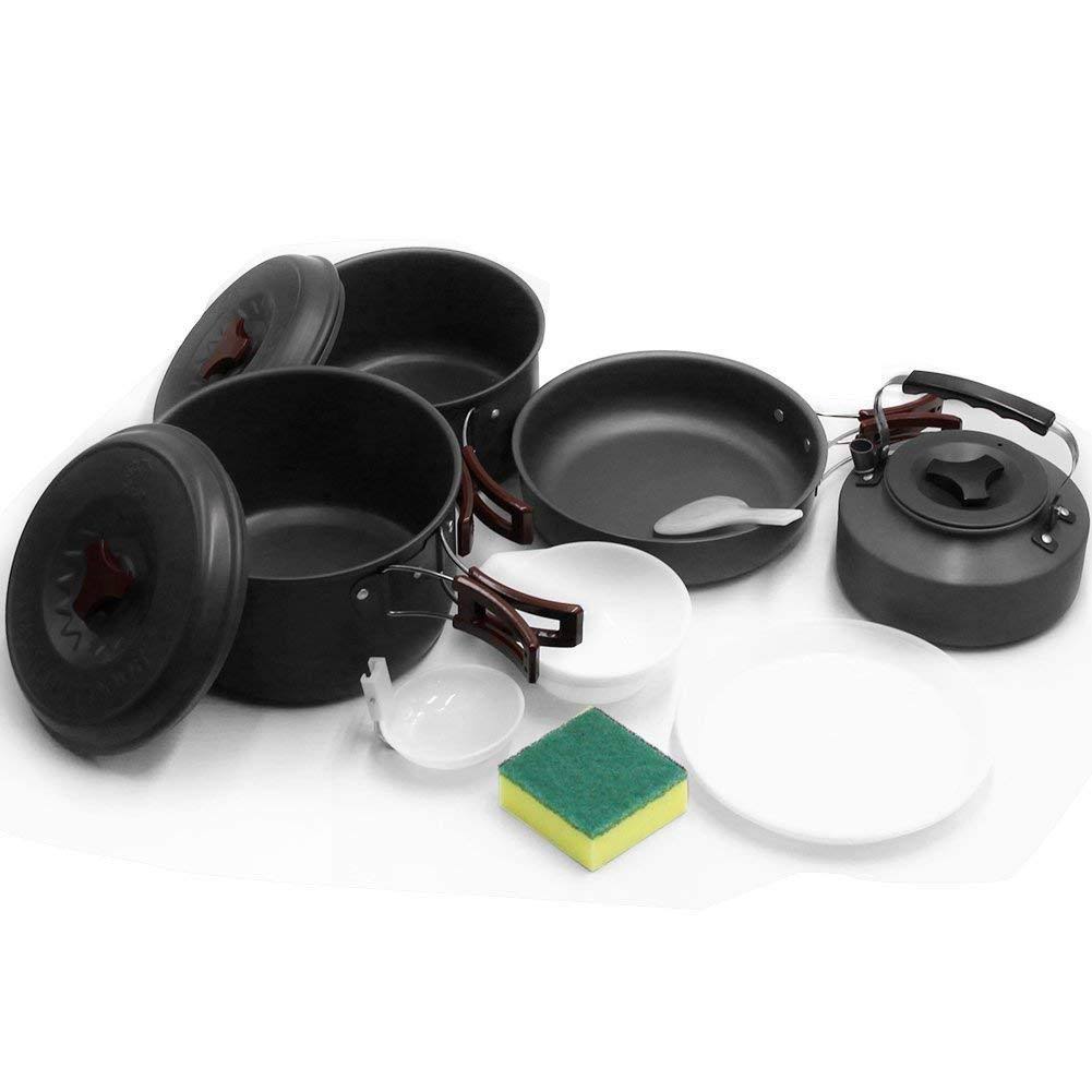 13 Piece Camping Cookware Mess Kit Y298474