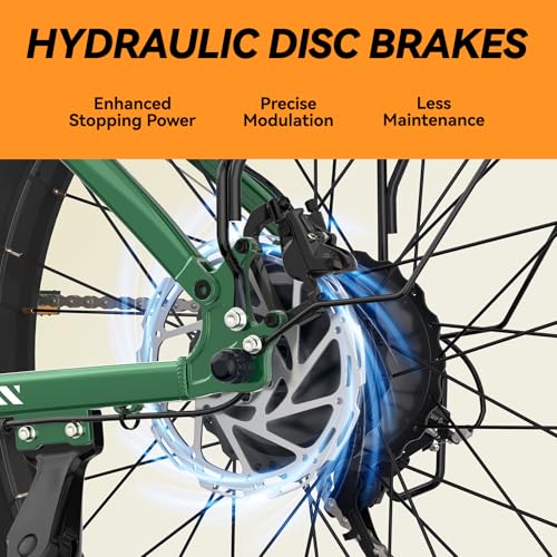52V 4000/5000W Dual Motor Electric Bike 26" Fat Tire Q170144