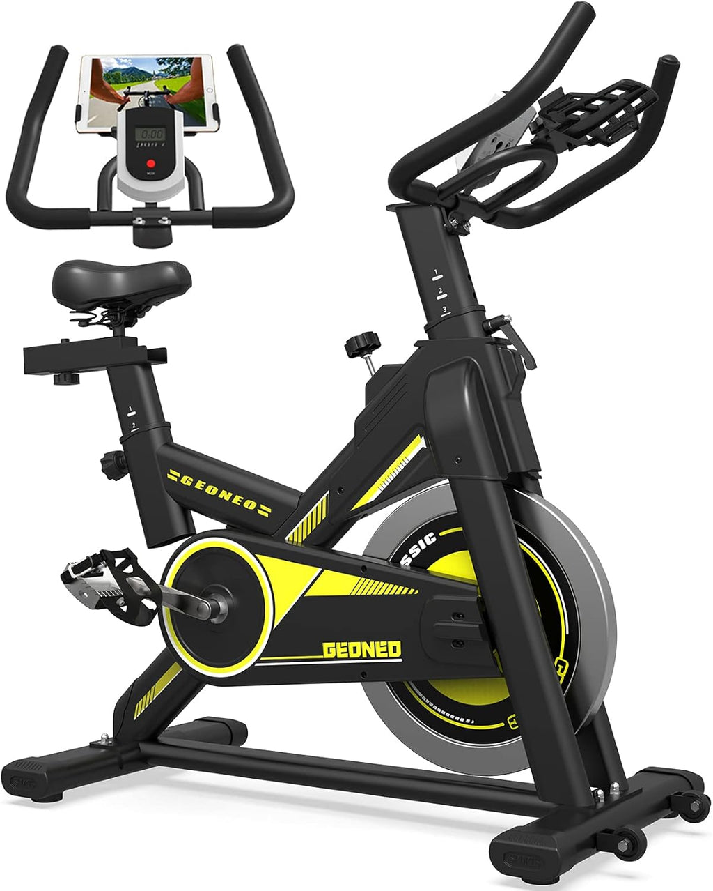 Exercise Bike with 35 LBS Flywheel H177552