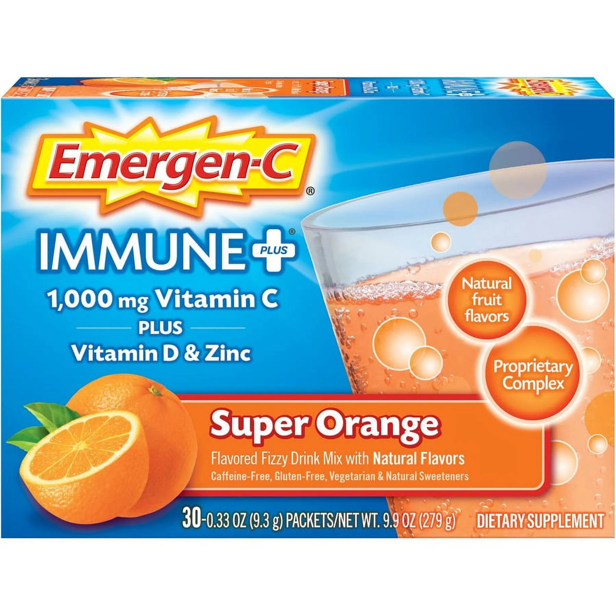 Super Orange Powder Drink Mix - 30 Each | Bundle of 5 Each F548574