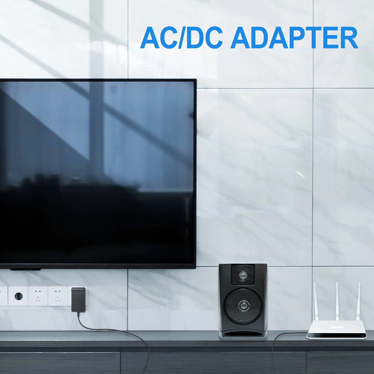 AC DC Adapter Power Supply Cord Cable U986