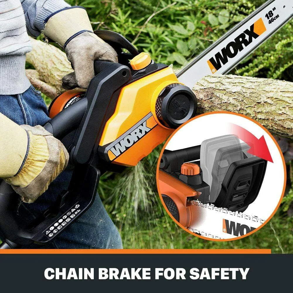 18in 15 Amp Electric Chainsaw O881