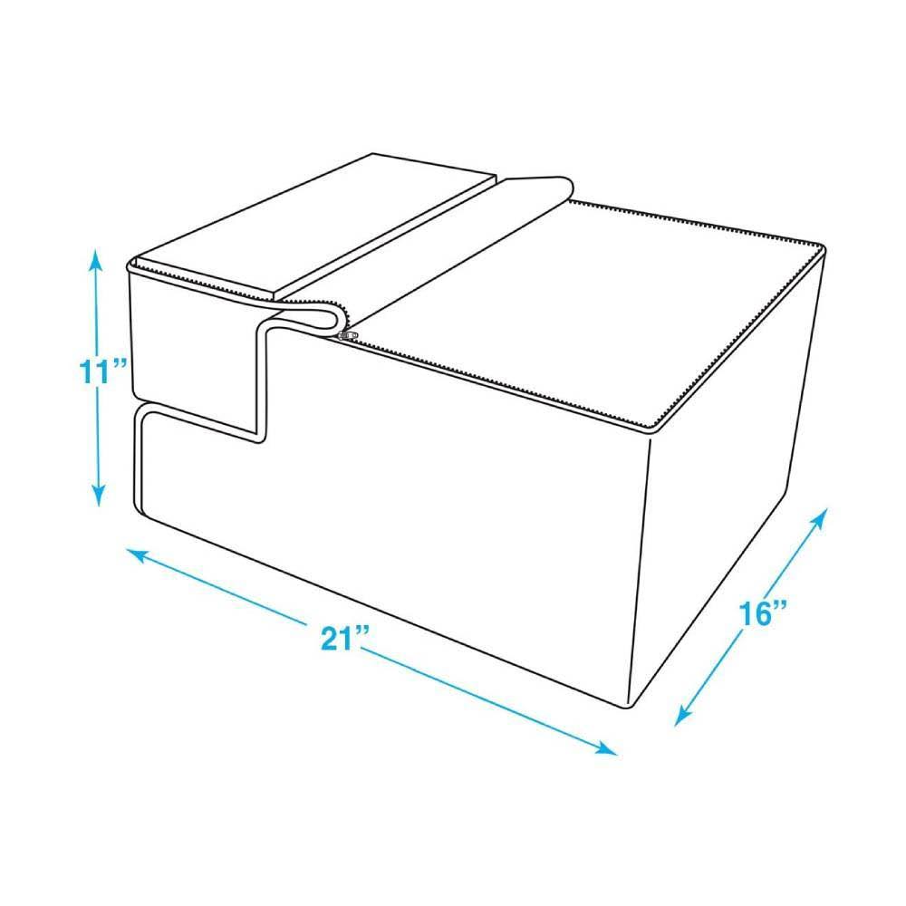 Foldable Pet Steps with Certified Foam Y527