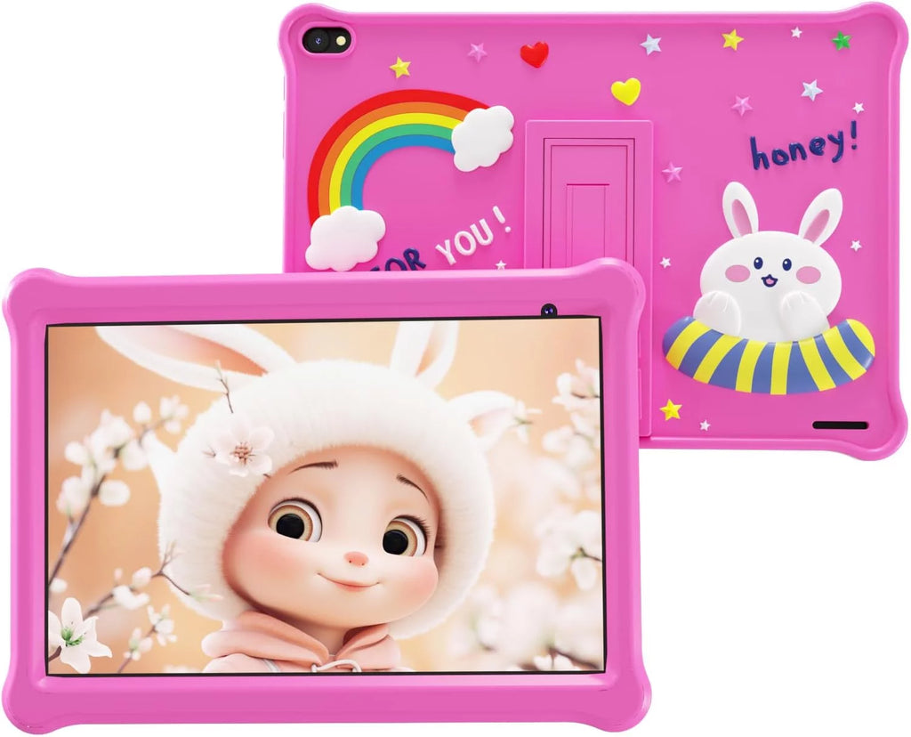 Pink 10 inch Android Tablet with Case Y520444