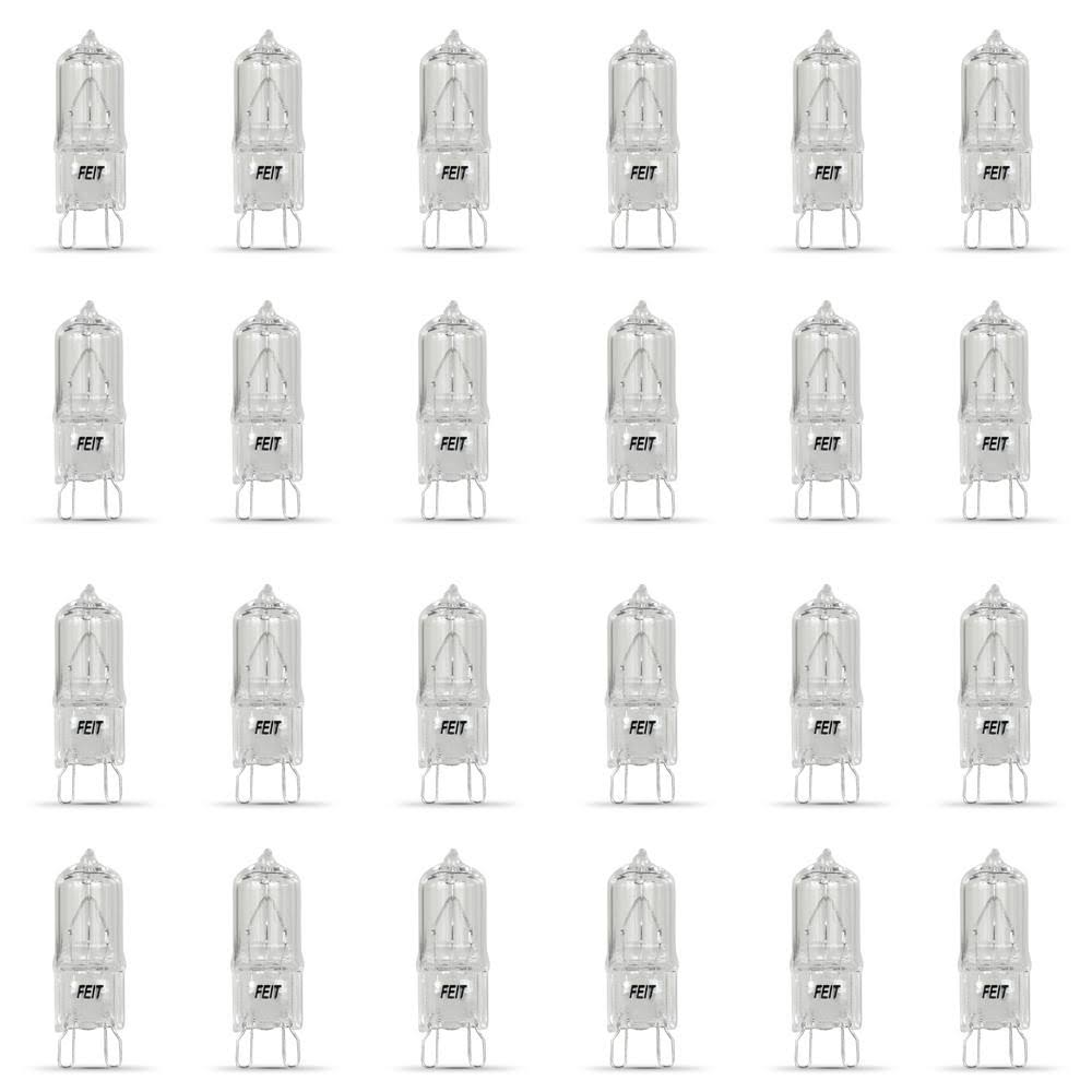 35-Watt Bright White T4 G9 Bi-Pin Base Dimmable Decorative Halogen Light Bulb (24-Pack) U935