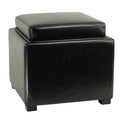Black Ottoman K7747