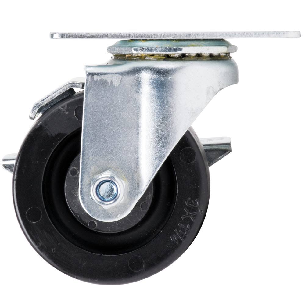 3x22 Plate Casters - 6/Set T1065