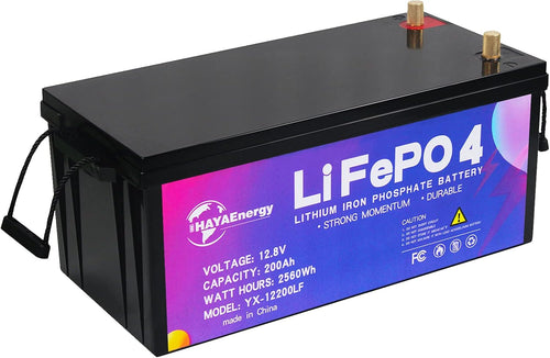 12V 100Ah Deep Cycle LiFePO4 Battery with 100A BMS V86088