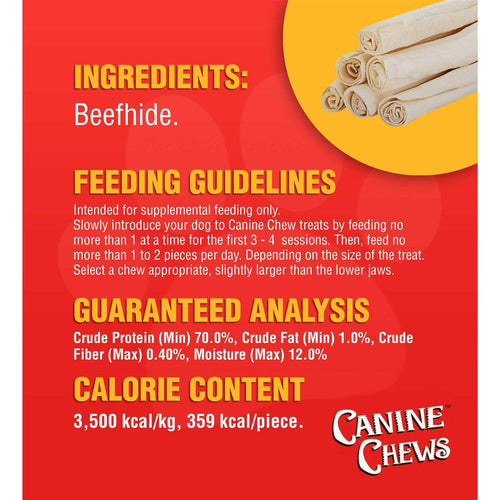 10-11 Dog Rawhide Retriever Rolls R1000