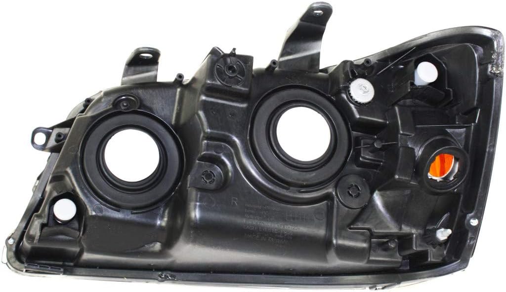 Passenger Side Headlight Assembly for Toyota Highlander 2004 2005 2006 Z127