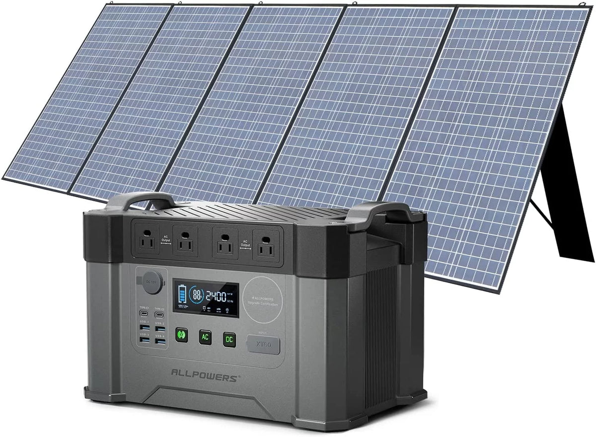 2000W 1500Wh Portable Power Station with 4 AC Outlets L98715
