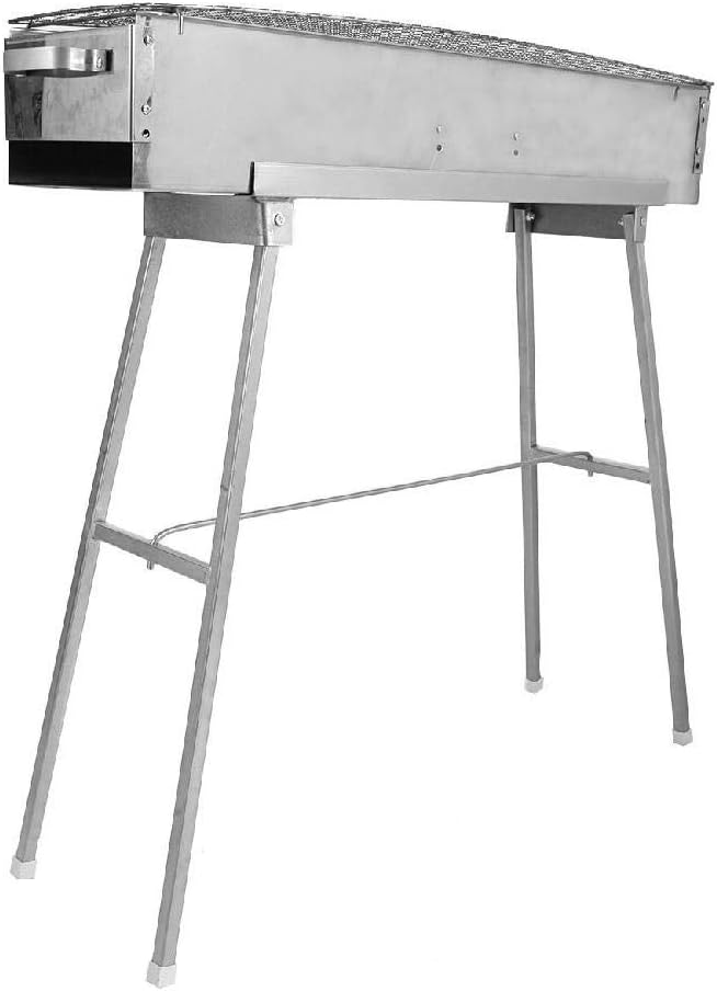 Portable Stainless Steel Folding Charcoal Grill N7056