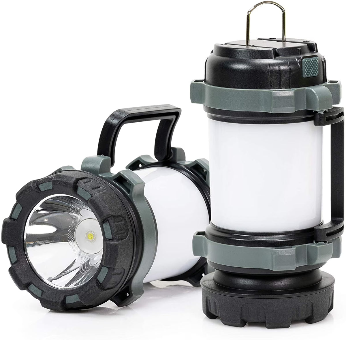 Rechargeable LED Camping Lantern 2PK (GREY) K1590