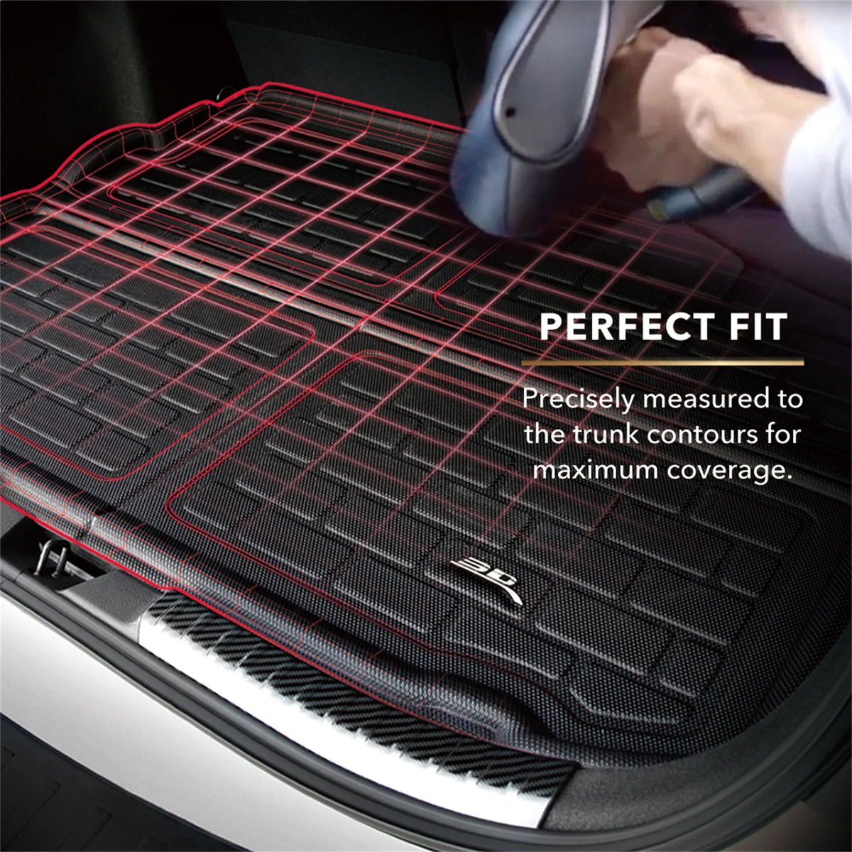 Black Front Cargo Liner D934
