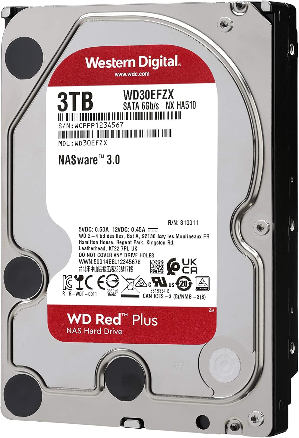 3TB NAS Internal Hard Drive HDD X583