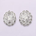 1.50 CTW Natural Diamond Polki Cluster Studs 925 Sterling Silver Earrings R123