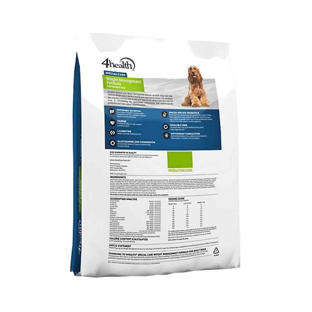 Adult Weight Management Lamb Formula Dry Dog Food G701