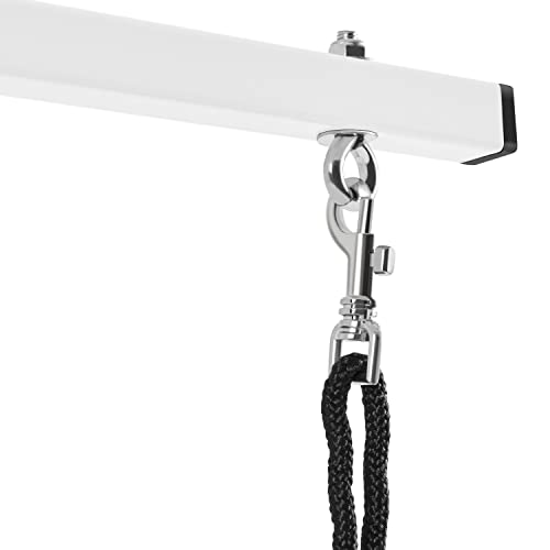 32in Foldable Pet Grooming Table with Adjustable Arm & Noose D461676