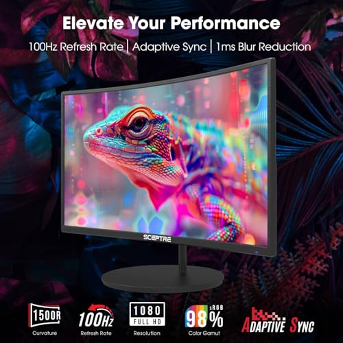 Curved 27" FHD 1080p 75Hz LED Monitor M5830