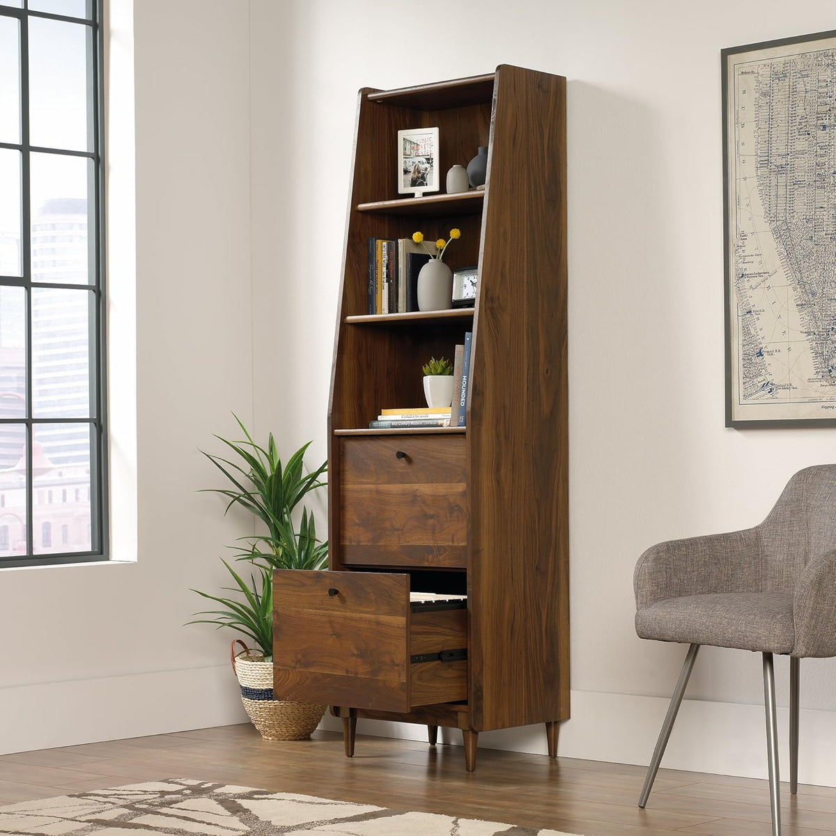 Narrow Bookcase Z9432