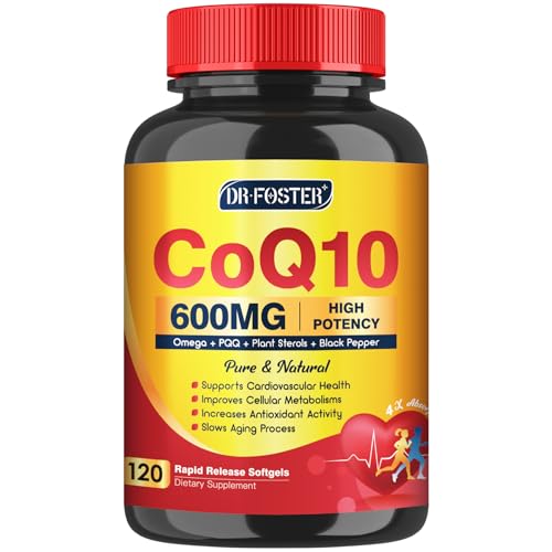 CoQ10 600 mg Softgels with Omega 3 & PQQ & Vitamin E T637091