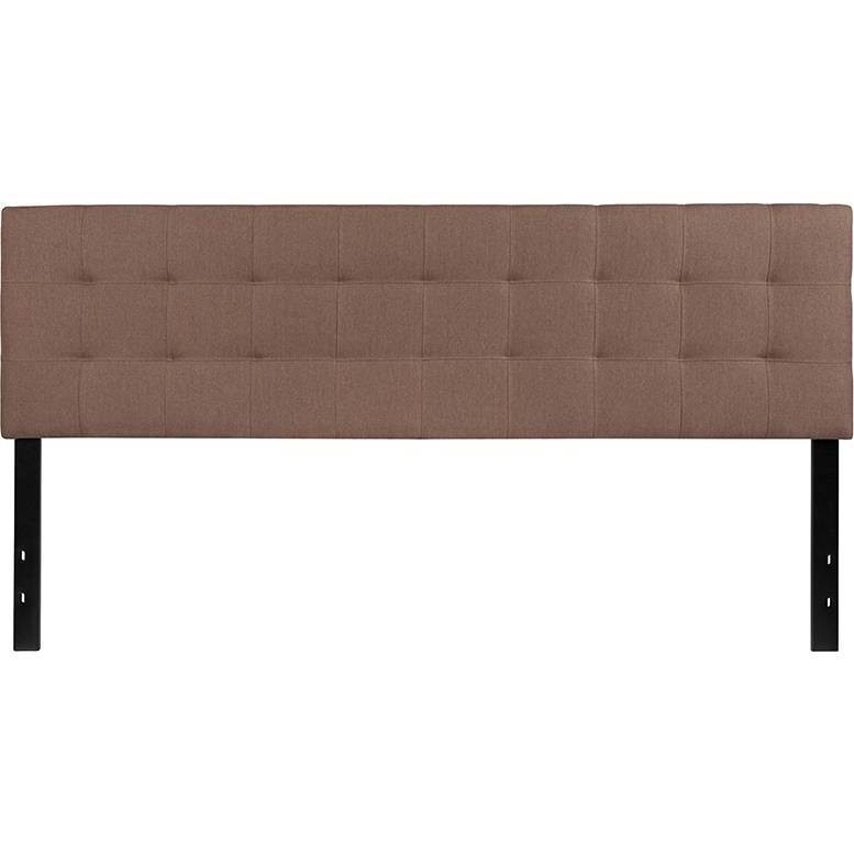 Camel Brown Quilted Tufted Upholstered Headboard W623