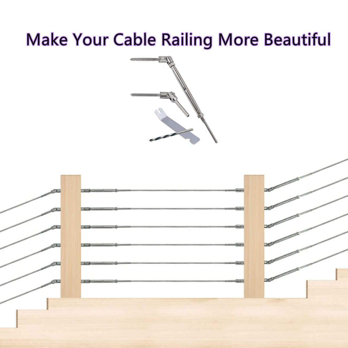316 Stainless Steel Cable Wire Rope 7x7 500FT G249411