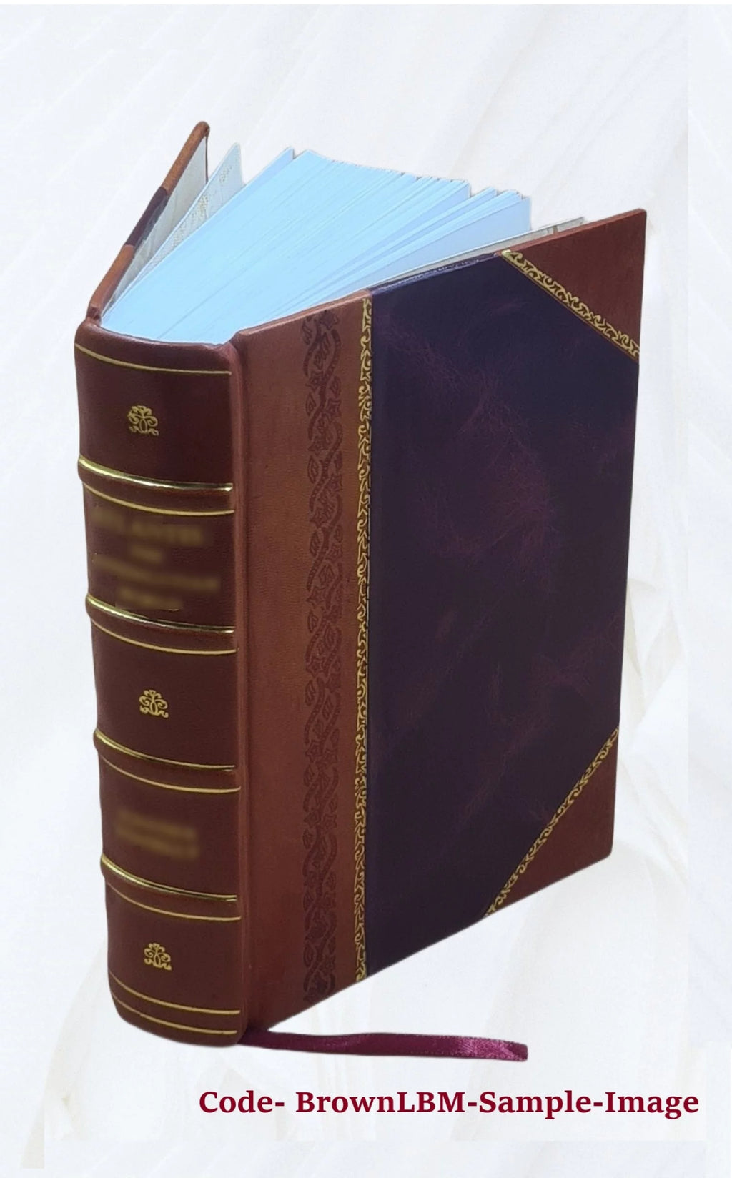 Leather Bound Book Y4430