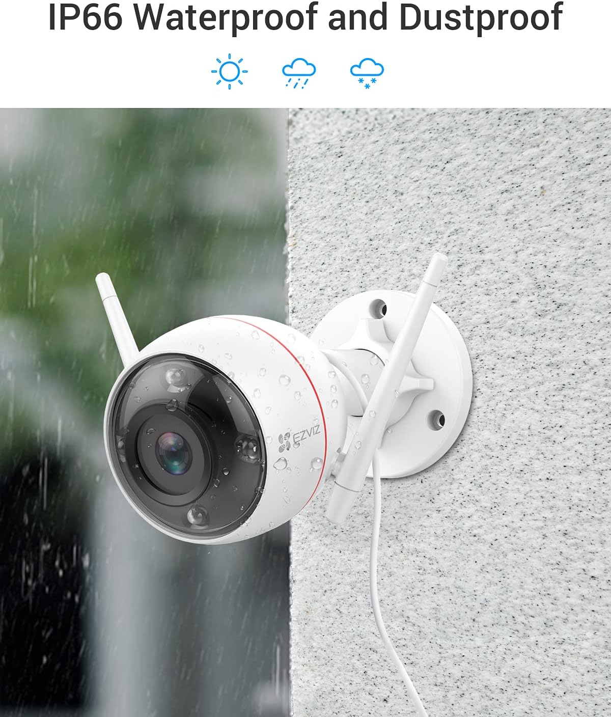 1080P WiFi Security Camera with Night Vision M74449