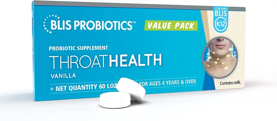Sugar-Free Vanilla Flavored Oral Probiotics Lozenges Y1794