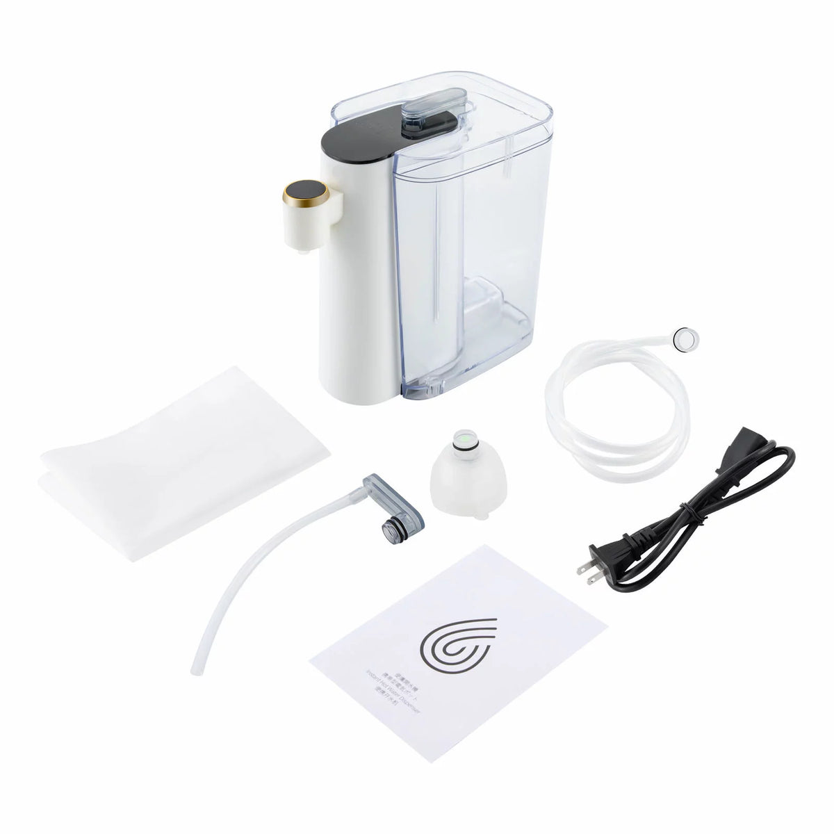 1200ml Portable Instant Hot Water Dispenser with LCD Touch Panel R764