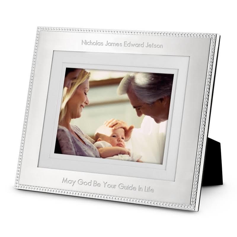 Silver Beaded 8 x 10 Frame P256593