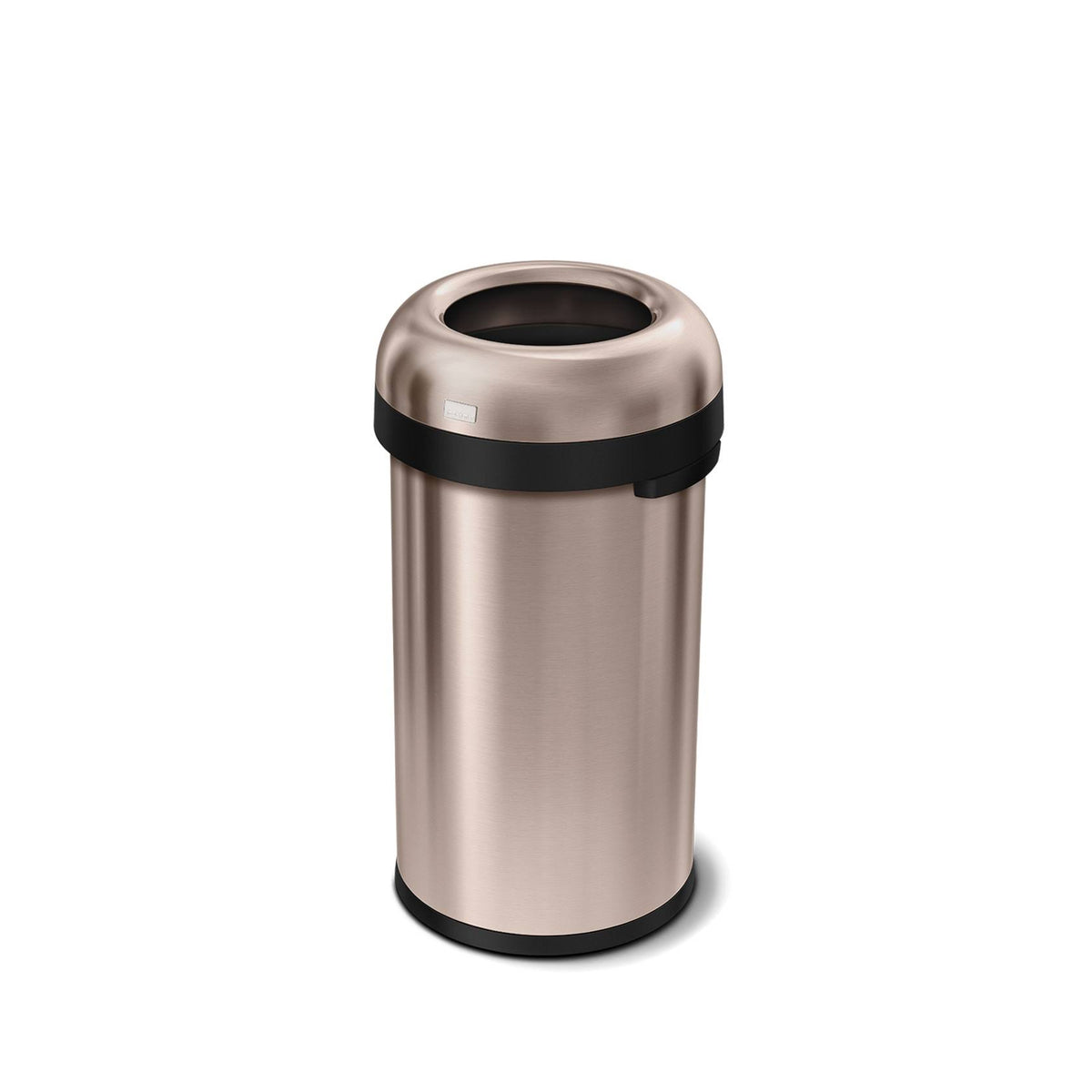 16 Gallon Rose Gold Steel Trash Can P1427