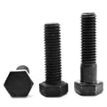 1 1/8 inch-7 x 10 inch Coarse Thread Grade 8 Hex Cap Screw Alloy Steel Black Oxide Pk 12 K2581
