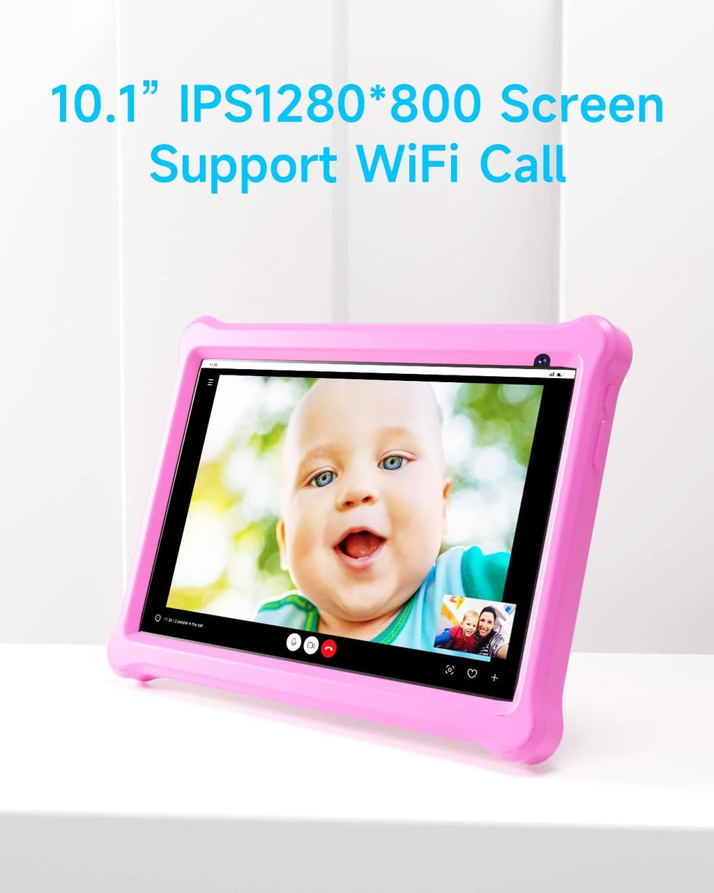 Pink 10 inch Android Tablet with Case Y520444
