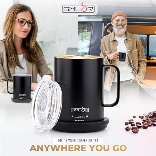 14 oz Self-Heating Battery Powered Mug J351