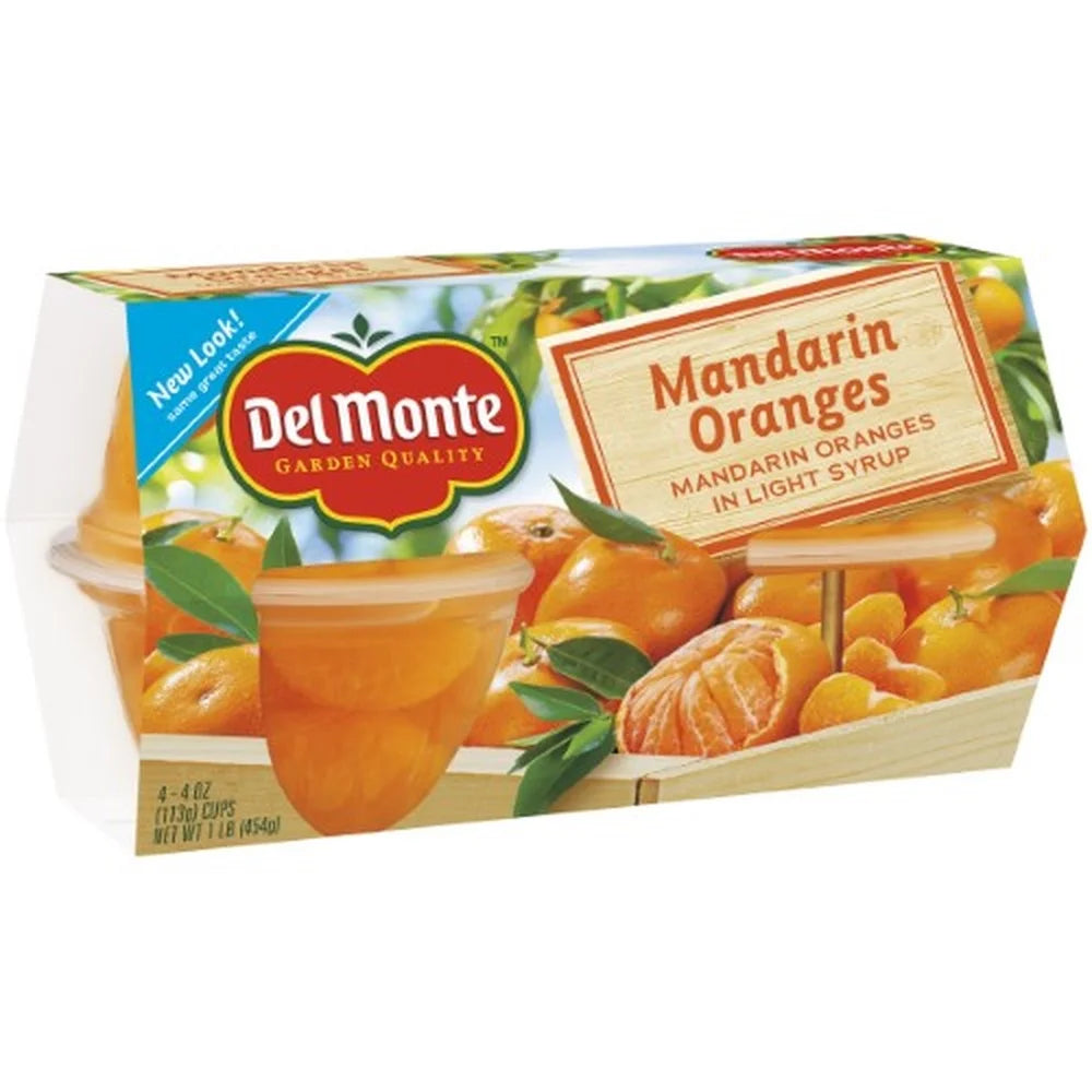 Mandarin Oranges in 100% Juice Fruit Cups (Pack of 16) Y340372