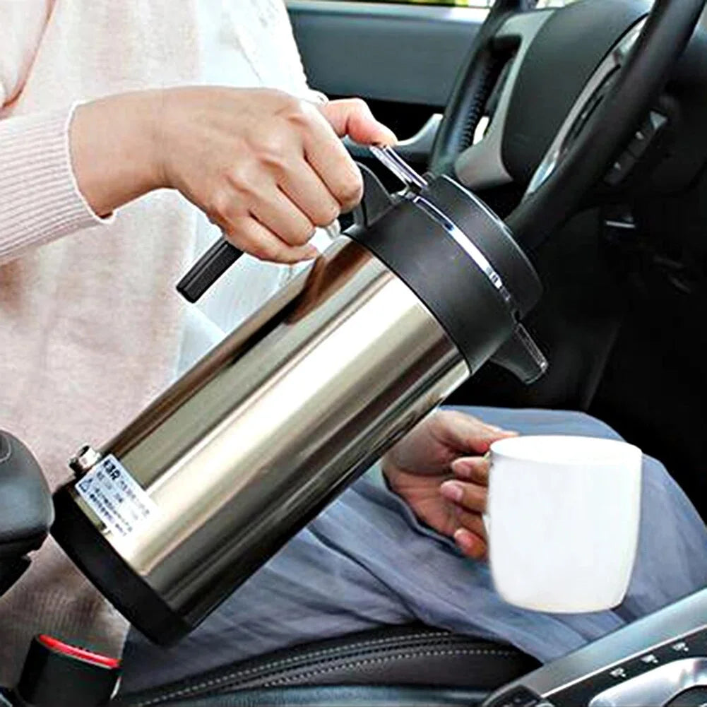 12V/24V Stainless Steel Water Heater Bottle Q8066