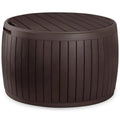 37 Gallon Brown Outdoor Storage Deck Box N137