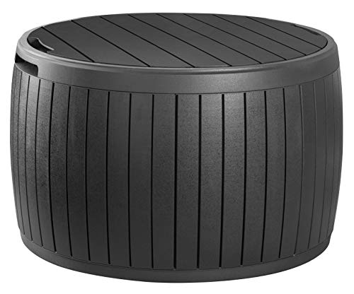 37 Gallon Brown Outdoor Storage Deck Box N137