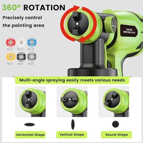 Cordless Brushless Paint Sprayer for 21V Max Battery (2 Battery Included) Z80749