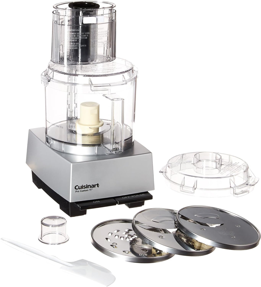 11 Cup Brushed Chrome Food Processor N8185